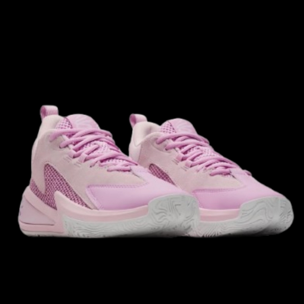 Under Armour Curry 3Z 25 SDE Kids Size 7Y Pink Dusk Grey